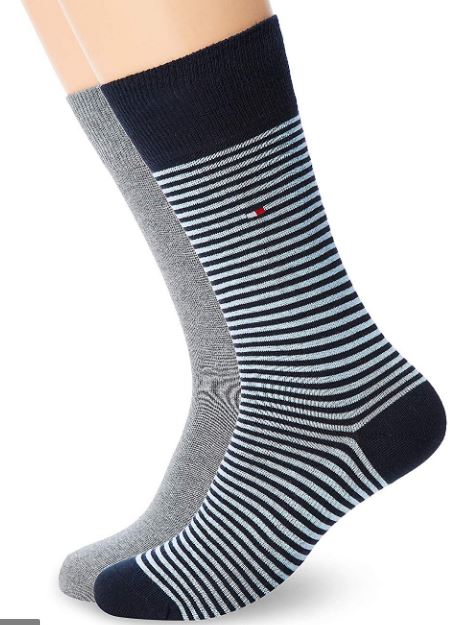 Pánské ponožky Tommy Hilfiger Stripe 2-pack|43-46