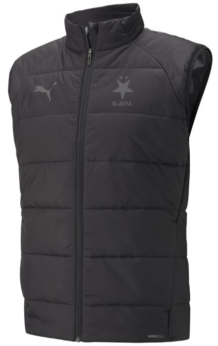 Pánská vesta Slavia Puma teamLIGA Vest Jacket|S