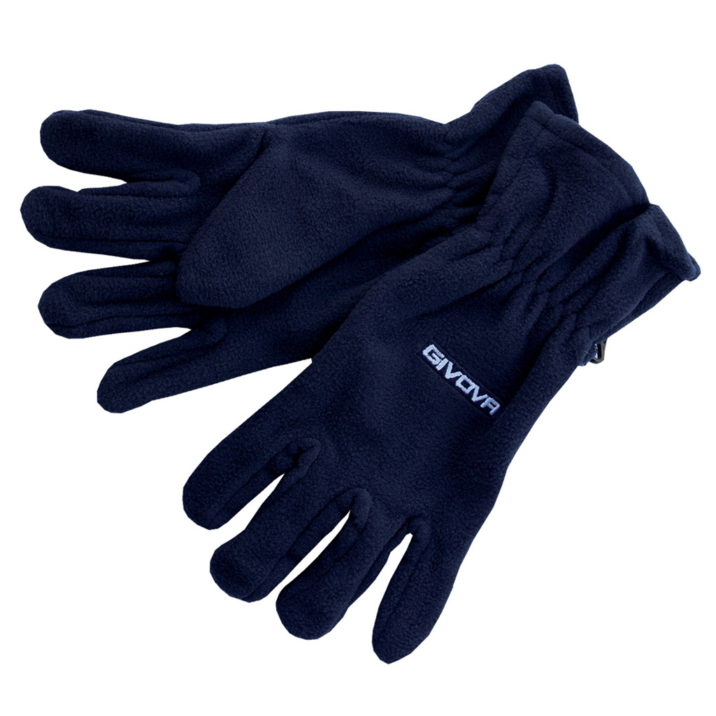 Fleecové rukavice Givova navy blue|senior