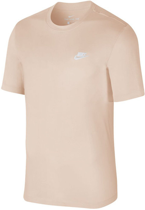 Pánské triko Nike Club T-Shirt Grey Coral|S