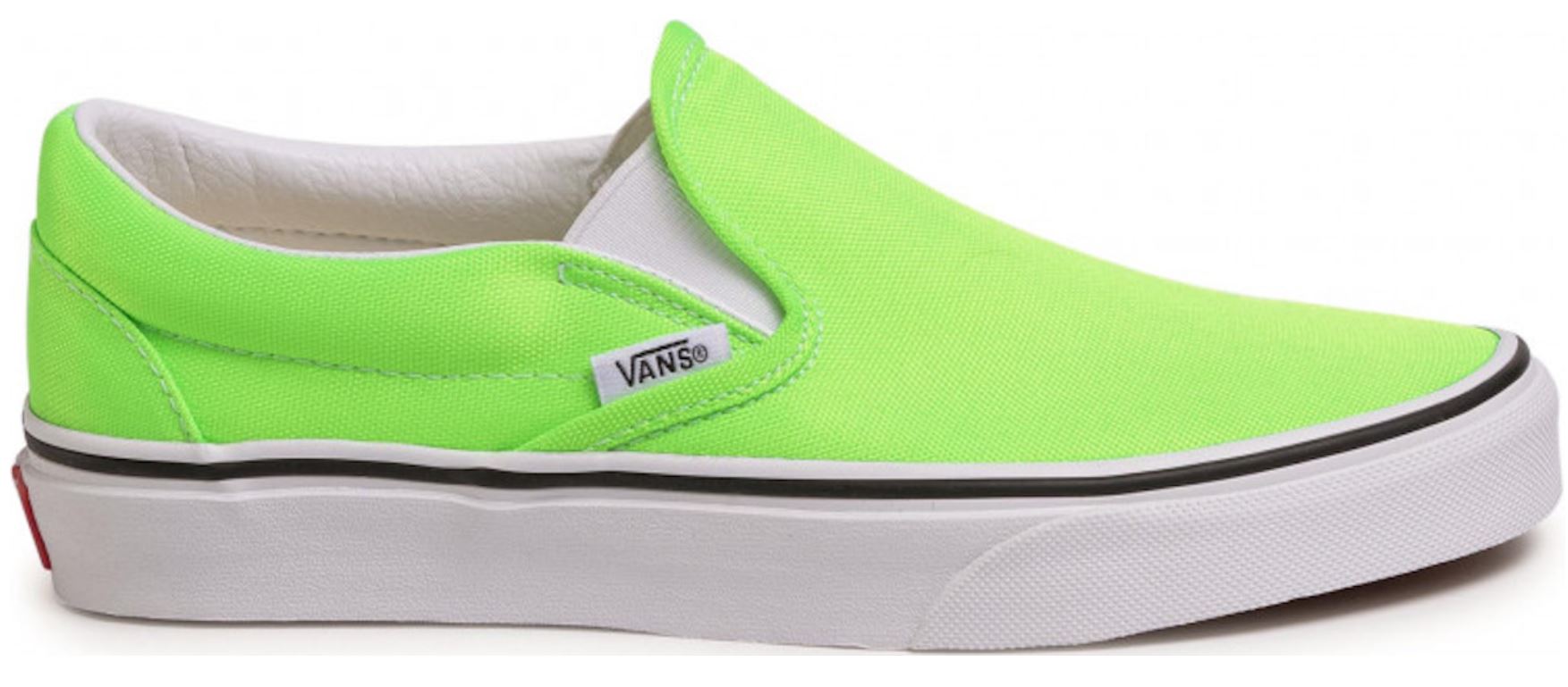 Pánské boty VANS Unisex Slip-On Neon Classic Green|38,5