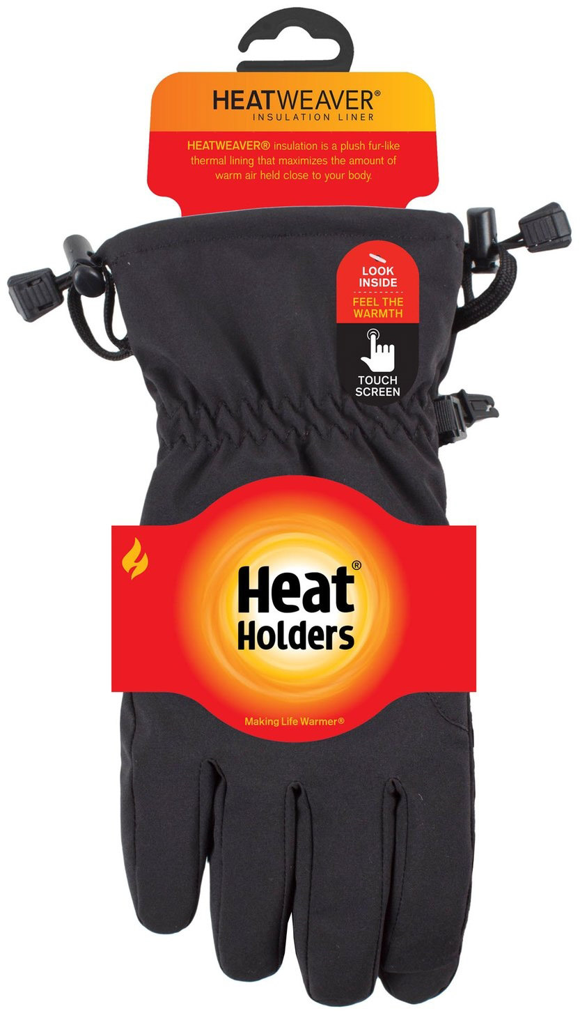 Softshellové rukavice Heat Holders black|M-L