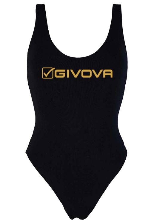 Dámské plavky GIVOVA Olympic Swimsuit Black|L