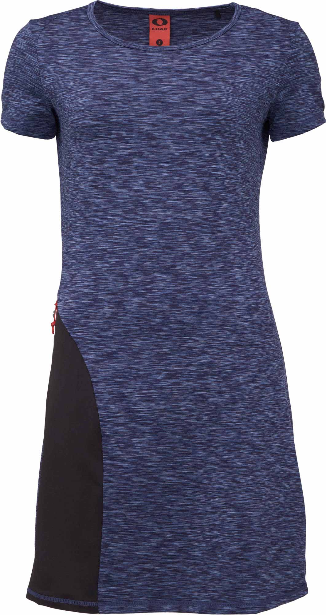 Dámské šaty LOAP Mapsa blu-blk|XL