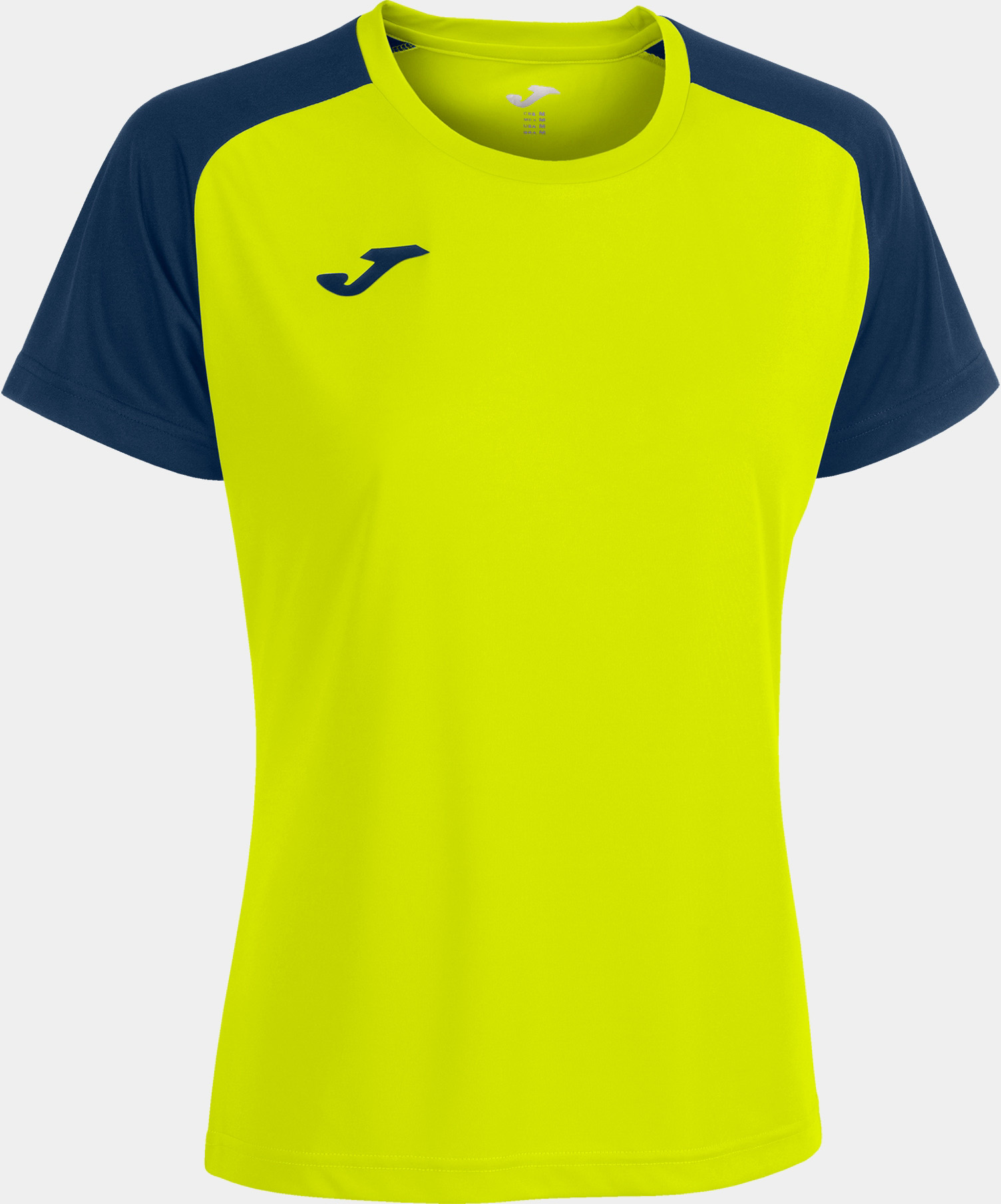 Dámské triko JOMA Academy IV Fluor Yellow-Navy|L