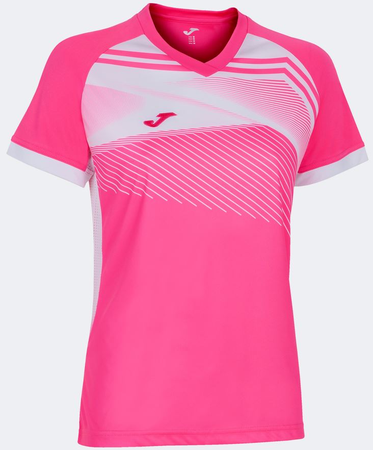 Dámské triko JOMA Supernova II Pink-White|XL