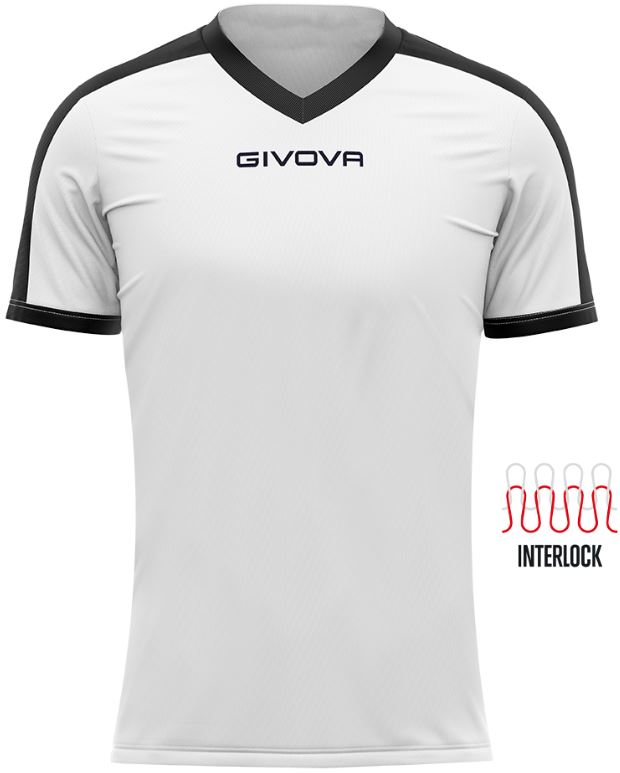 Sportovní triko GIVOVA Revolution black-white|L