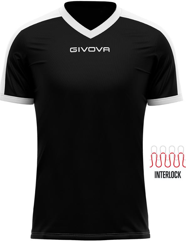 Sportovní triko GIVOVA Revolution black-white|L