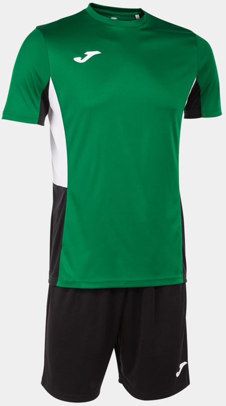 Sportovní set JOMA Danubio II Green-Black-White|XL