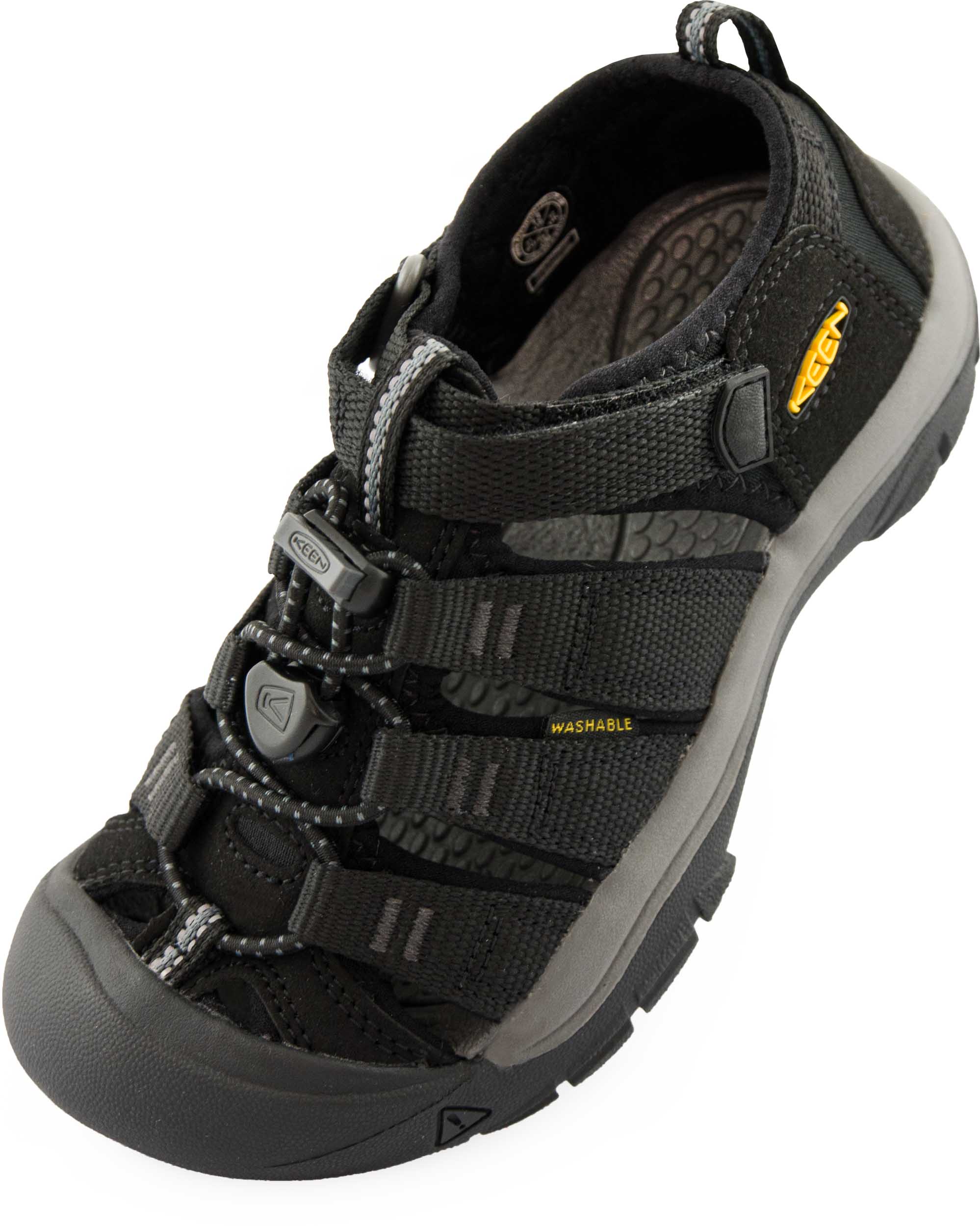 Keen Jr Newport H2 Black/Keen Yellow|31