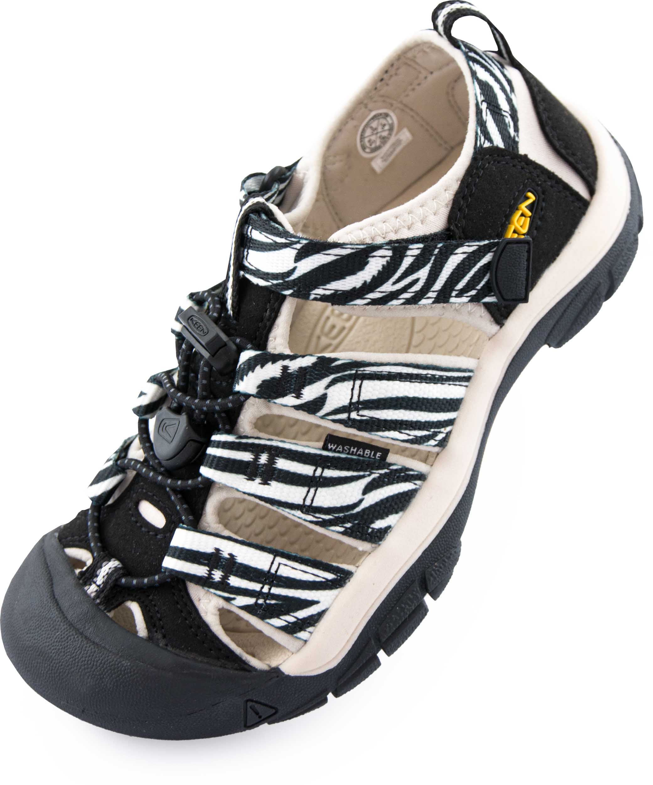 Keen Jr Newport H2 Zebra Star|35