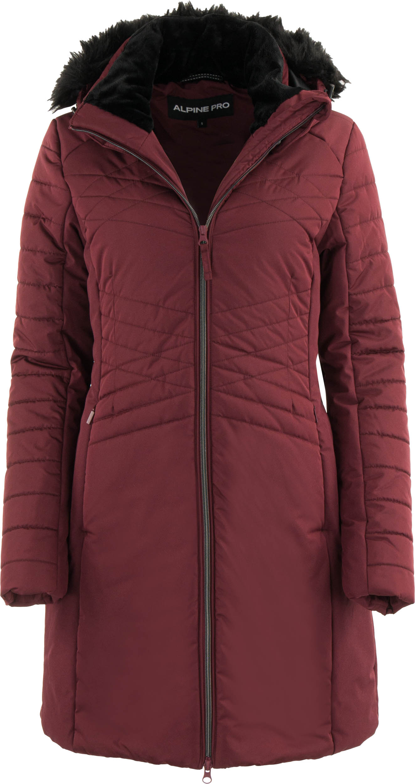 Dámský zimní kabát Alpine Pro Cerha|XS