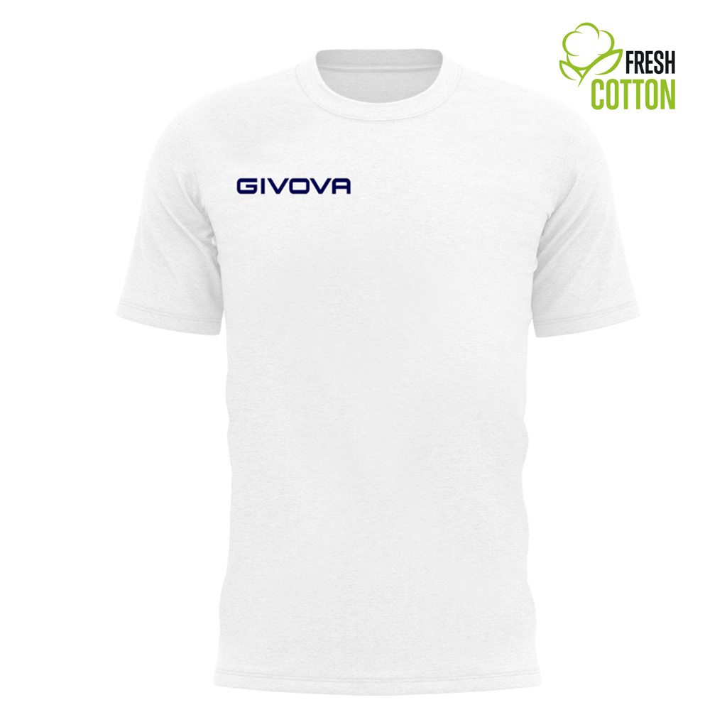 Bavlněné triko Givova Fresh white|L