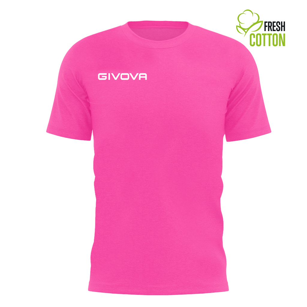 Bavlněné triko Givova Fresh fuxia fluo|XL