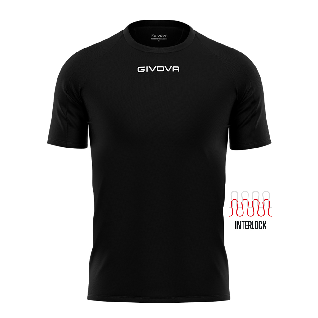 Sportovní triko Givova Capo Black|M