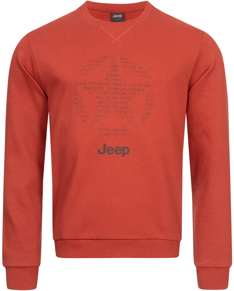 Pánská mikina Jeep Men Round Neck Sweatshirt Star All|2XL
