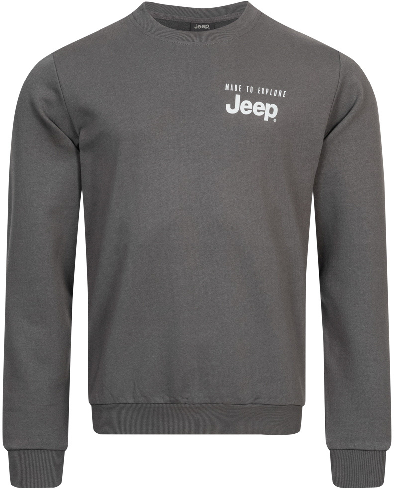 Pánská mikina Jeep Men Round Neck Sweatshirt|L