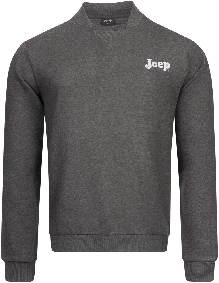 Pánská mikina Jeep Men Bomber Neck Sweatshirt|L