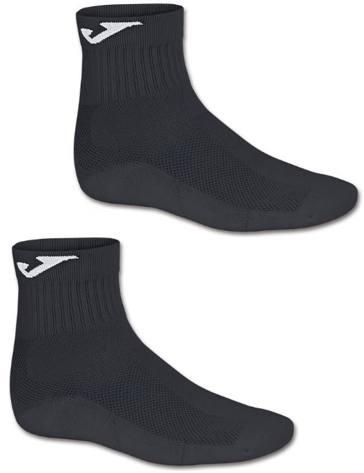 Ponožky JOMA Medium Sock Black|43-46