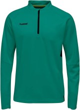 Pánská mikina Hummel Men Tech Move Half Zip Green_1