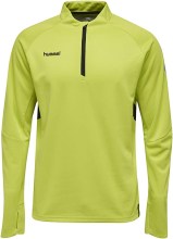 Pánská mikina Hummel Men Tech Move Half Zip Lime_1