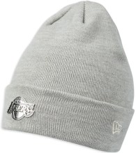 Zimní čepice New Era Men Flawless Beanie La Lakers Grey-Silver_1