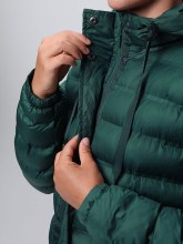 Dámský kabát LOAP ITMARA dark green_9