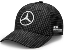 Dětská kšiltovka Mercedes Jr Map F1 LH Col Driver BB Cap Black_1