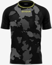 Pánské triko GIVOVA Army Black-Grey_1