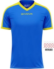 Sportovní triko GIVOVA Revolution royal-yellow_1