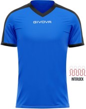 Sportovní triko GIVOVA Revolution royal-black_1