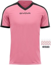 Sportovní triko GIVOVA Revolution pink-black_1