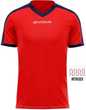 Sportovní triko GIVOVA Revolution red-blue_1