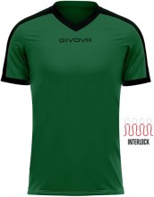 Sportovní triko GIVOVA Revolution green-black_1