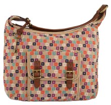 Fossil Wmns Handbag Tate Hobo Natural Floral_1