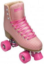 Inline Skate Pink Tartan_1