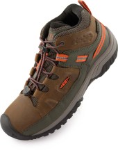 Keen Jr Targhee Mid WP Dark Earth-Forest Night_1