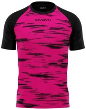 Sportovní triko GIVOVA Pixel fuxia-black_1