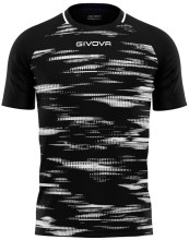 Sportovní triko GIVOVA Pixel black-white_1