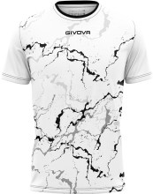 Sportovní triko Givova Grafite White-Black_1