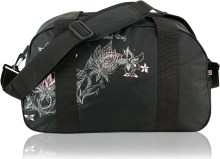 Taška Daniel Ray Sportbag Flower Black_1