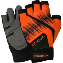 Tréninkové rukavice GIVOVA Gym Fluo orange-Black_1