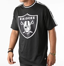 New Era Men Las Vegas Riders Nfl Taping T-Shirt Black_1