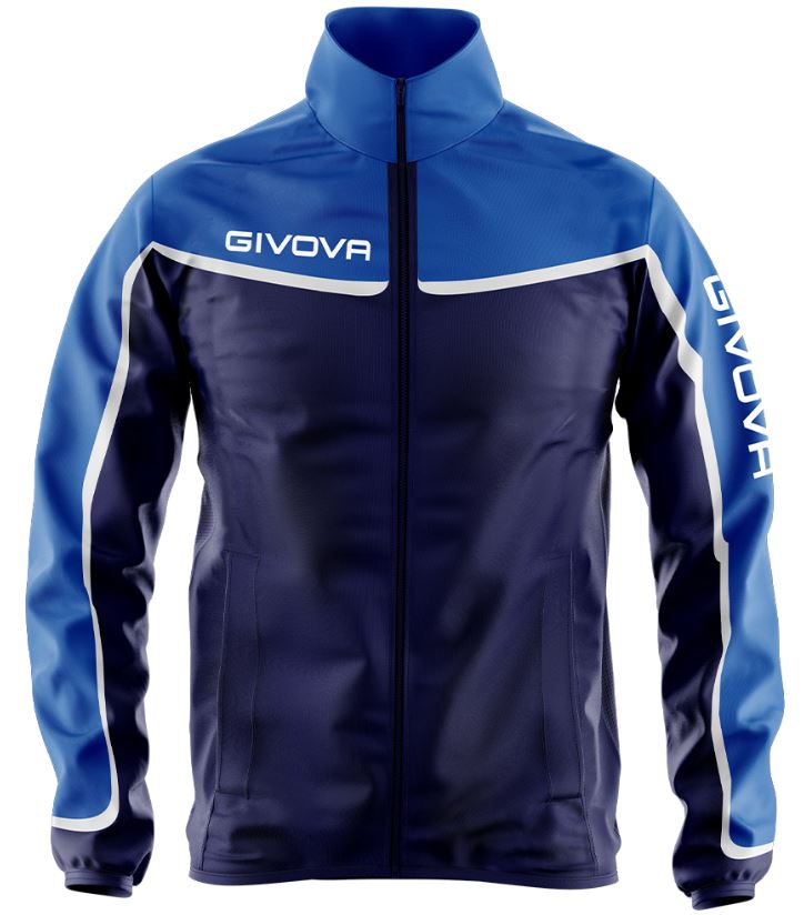 Sportovní bunda Givova Asia Unisex royal-blue|2XS