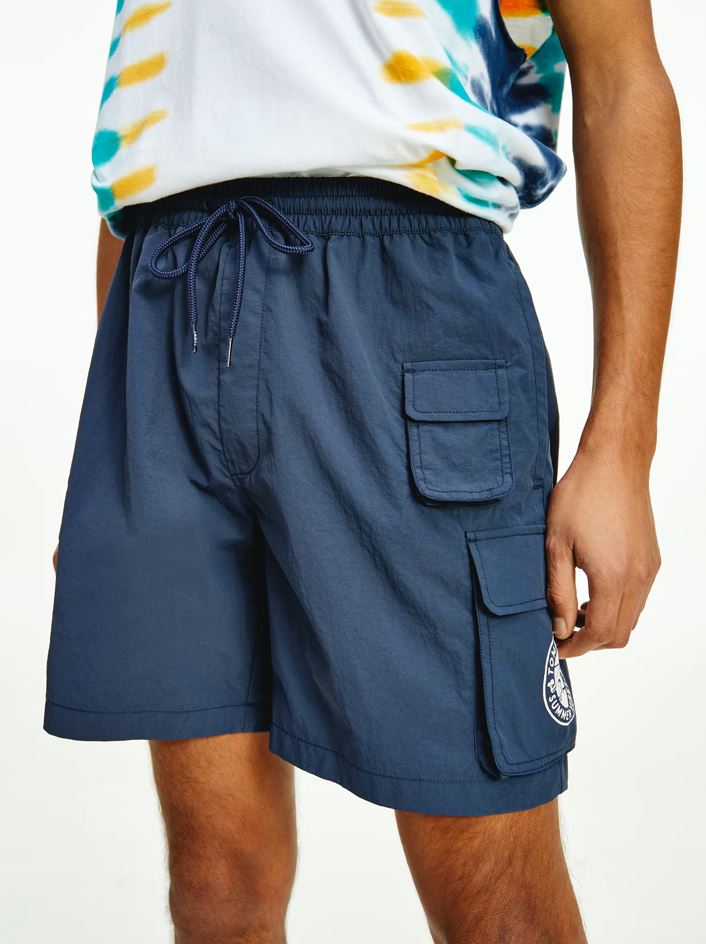 Pánské šortky Tommy Hilfiger Jeans Shorts Navy|XL