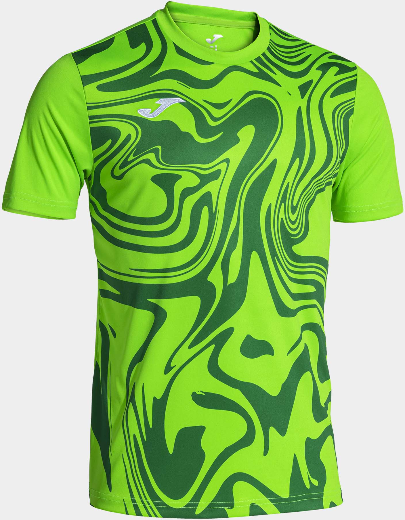 Sportovní triko JOMA Lion II Fluor Green|2XL