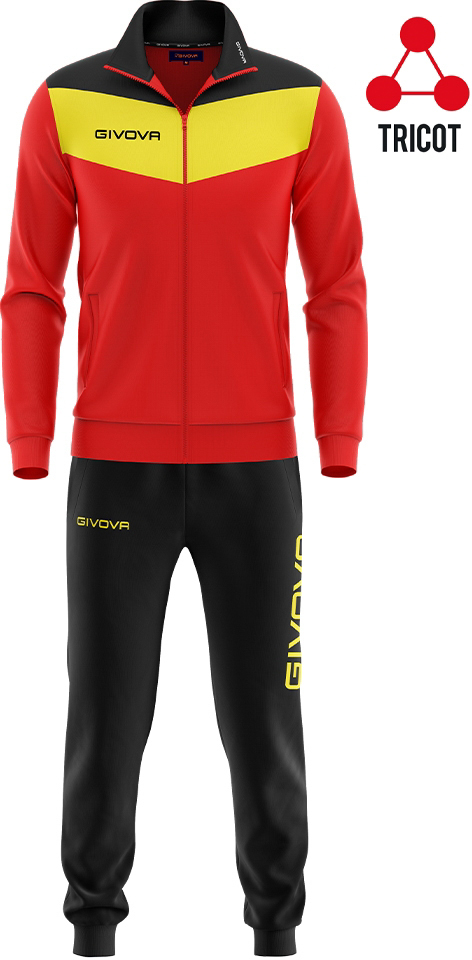 Sportovní souprava GIVOVA Campo Red-Yellow|3XS