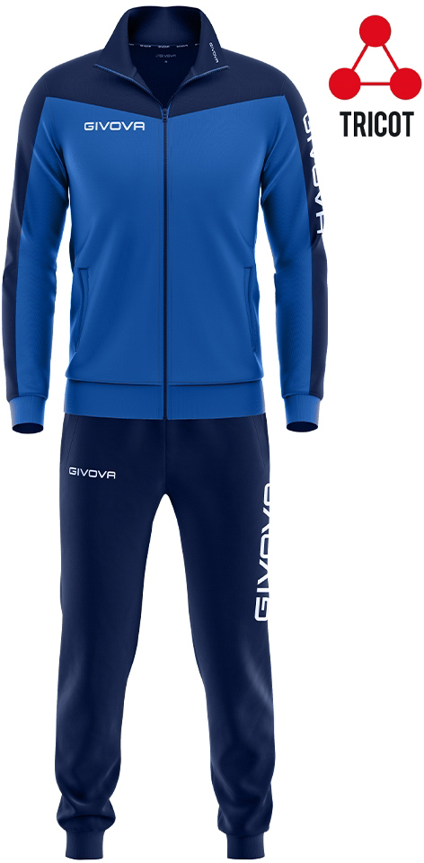 Sportovní souprava GIVOVA Roma royal-blue|XL