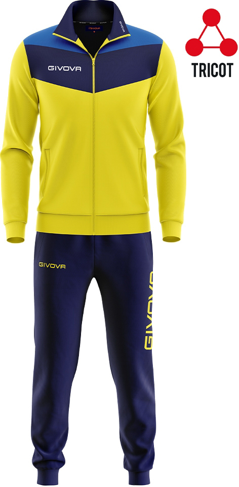 Sportovní souprava GIVOVA Campo Yellow-Blue|2XS