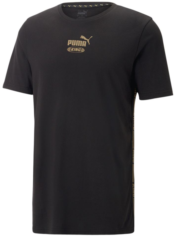 Pánské triko PUMA KING Logo Tee black|M